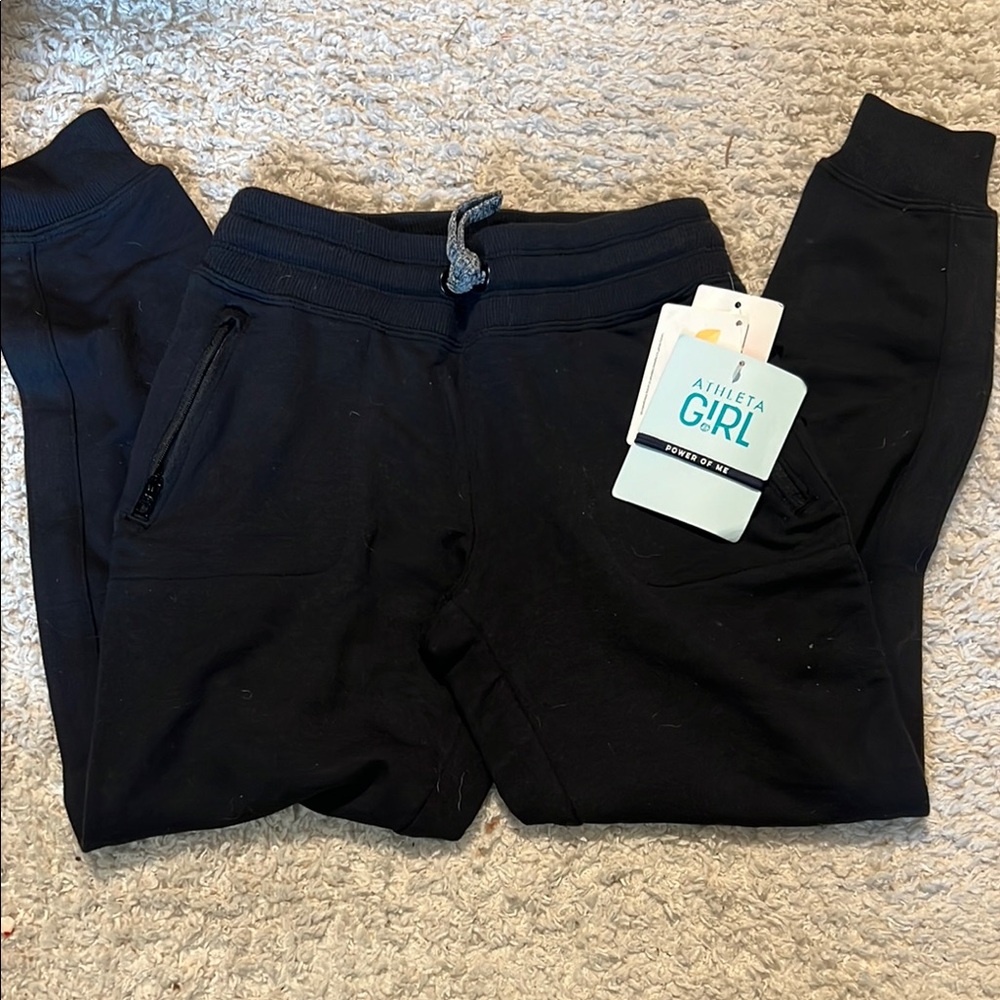 Athleta Black Jogger Pants